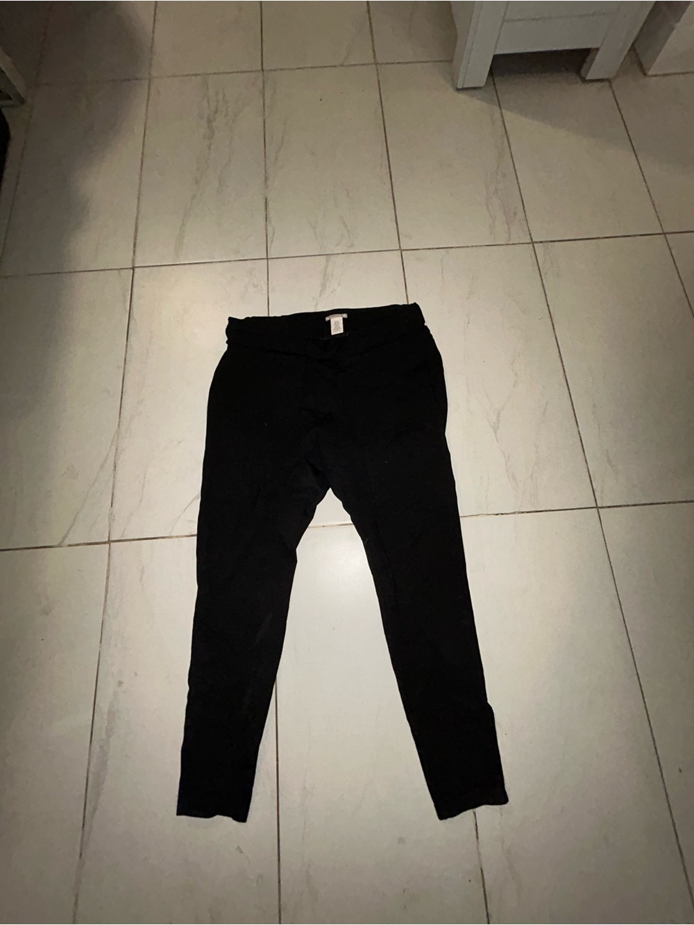 Matty M Men's Black Chino Pants